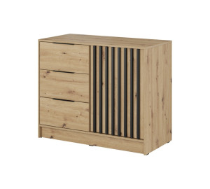 Komoda ROKSI 105 cm do salonu sypialni dąb artisan