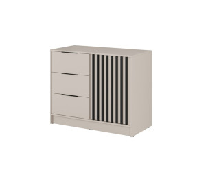 Komoda ROKSI 105 cm do salonu sypialni kaszmir