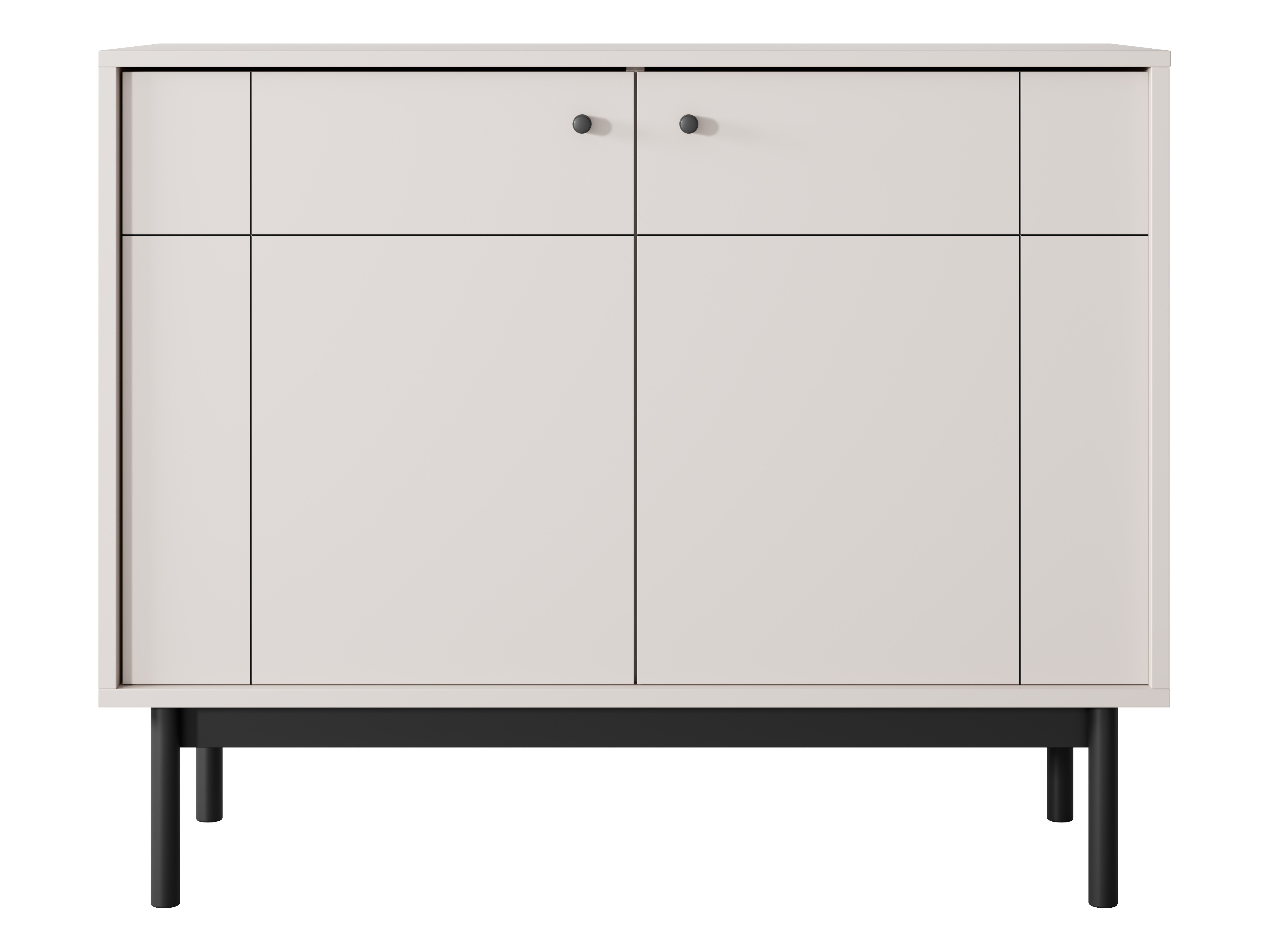 Komoda NORINO 104 cm do salonu sypialni kaszmir Komoda NORINO 104 cm do salonu sypialni kaszmir