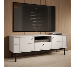 Szafka RTV NORINO 154 cm do salonu kaszmir