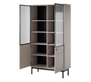 Witryna NORINO 104 cm z do salonu kaszmir Witryna NORINO 104 cm z do salonu kaszmir
