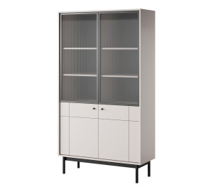 Witryna NORINO 104 cm z do salonu kaszmir