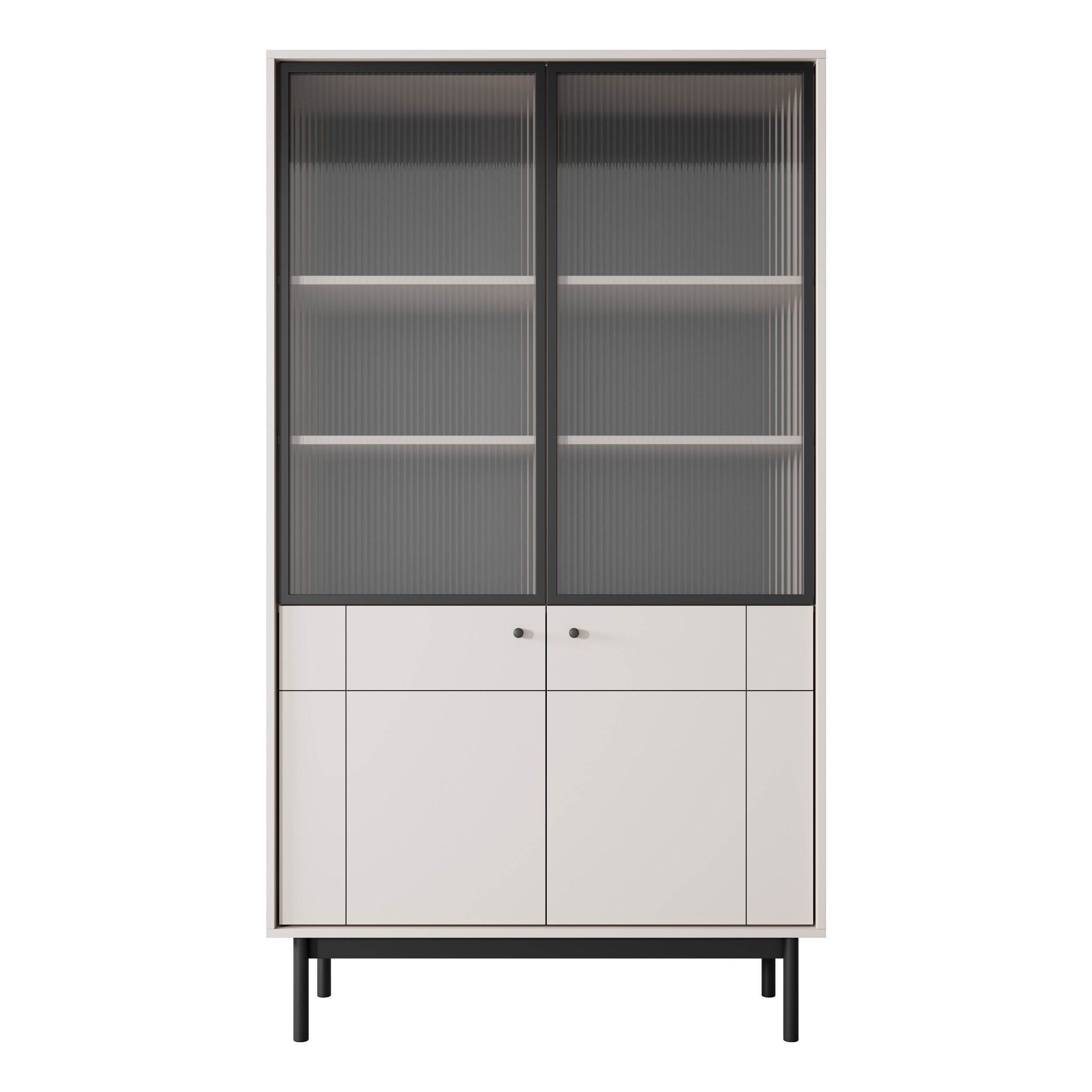 Witryna NORINO 104 cm z do salonu kaszmir Witryna NORINO 104 cm z do salonu kaszmir
