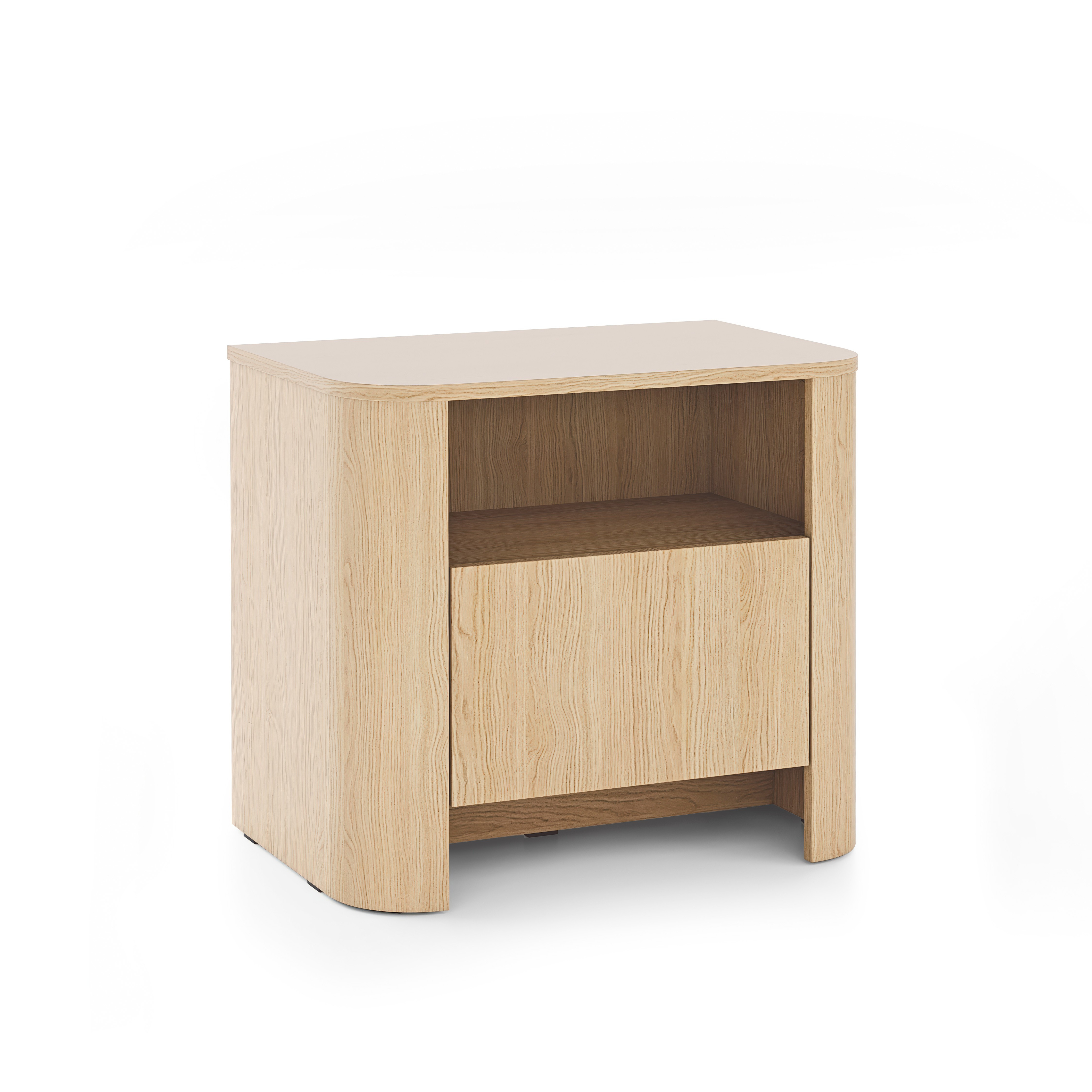 Szafka nocna stolik nocny ORLEN 58 cm do sypialni dąb vicenza Szafka nocna stolik nocny ORLEN 58 cm do sypialni dąb vicenza