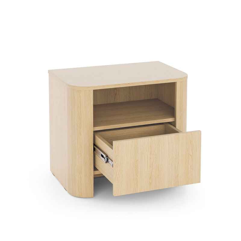 Szafka nocna stolik nocny ORLEN 58 cm do sypialni dąb vicenza Szafka nocna stolik nocny ORLEN 58 cm do sypialni dąb vicenza