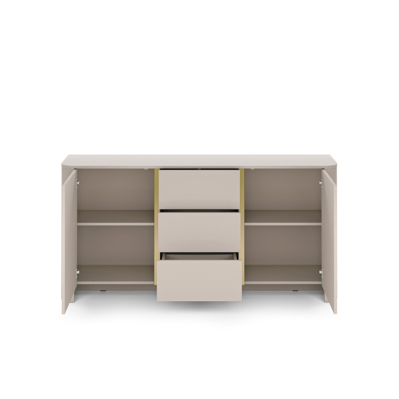 Komoda ORLEN 168 cm do salonu sypialni kaszmir