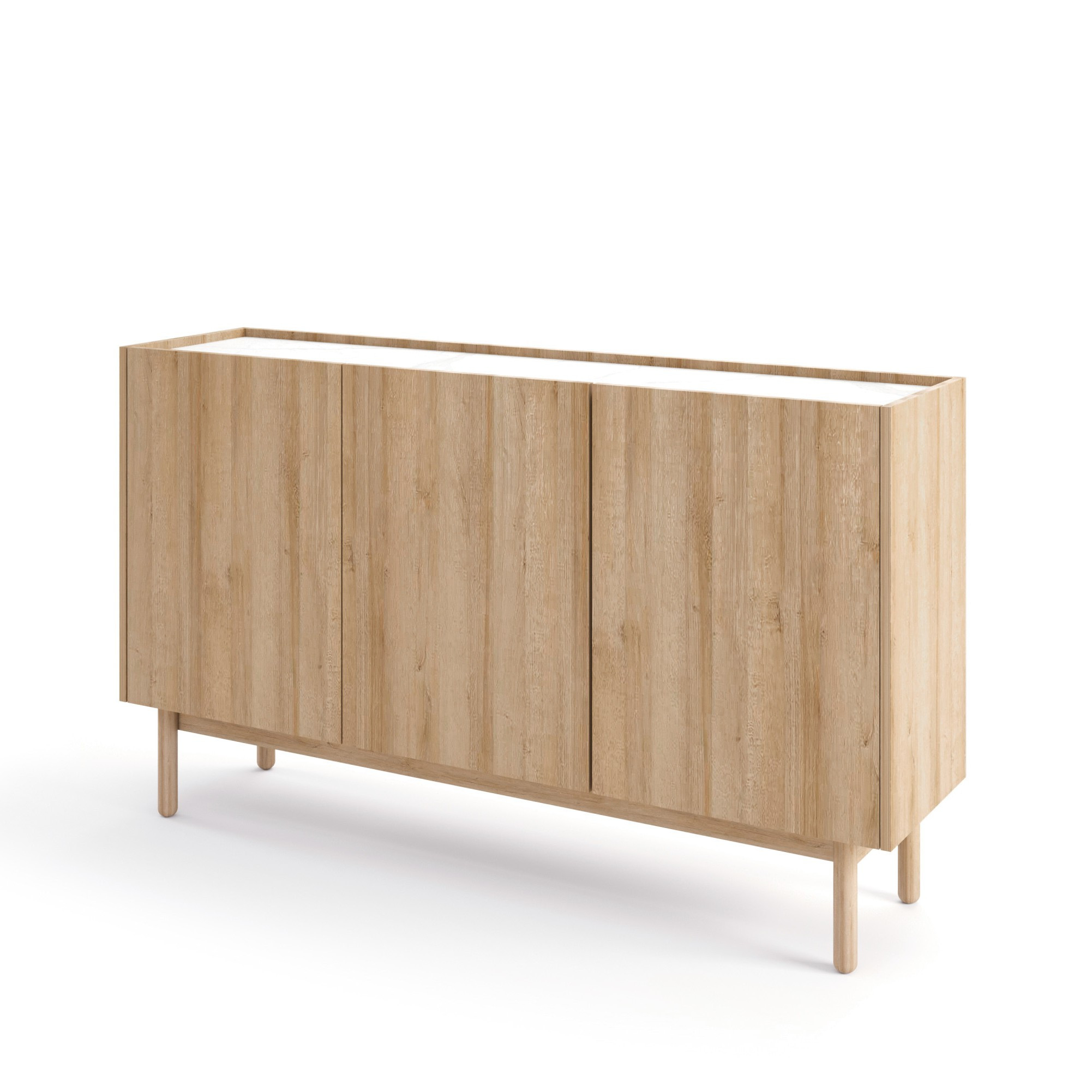 Komoda TAMARO 144 cm wyższa do salonu sypialni dąb riviera Komoda TAMARO 144 cm wyższa do salonu sypialni dąb riviera