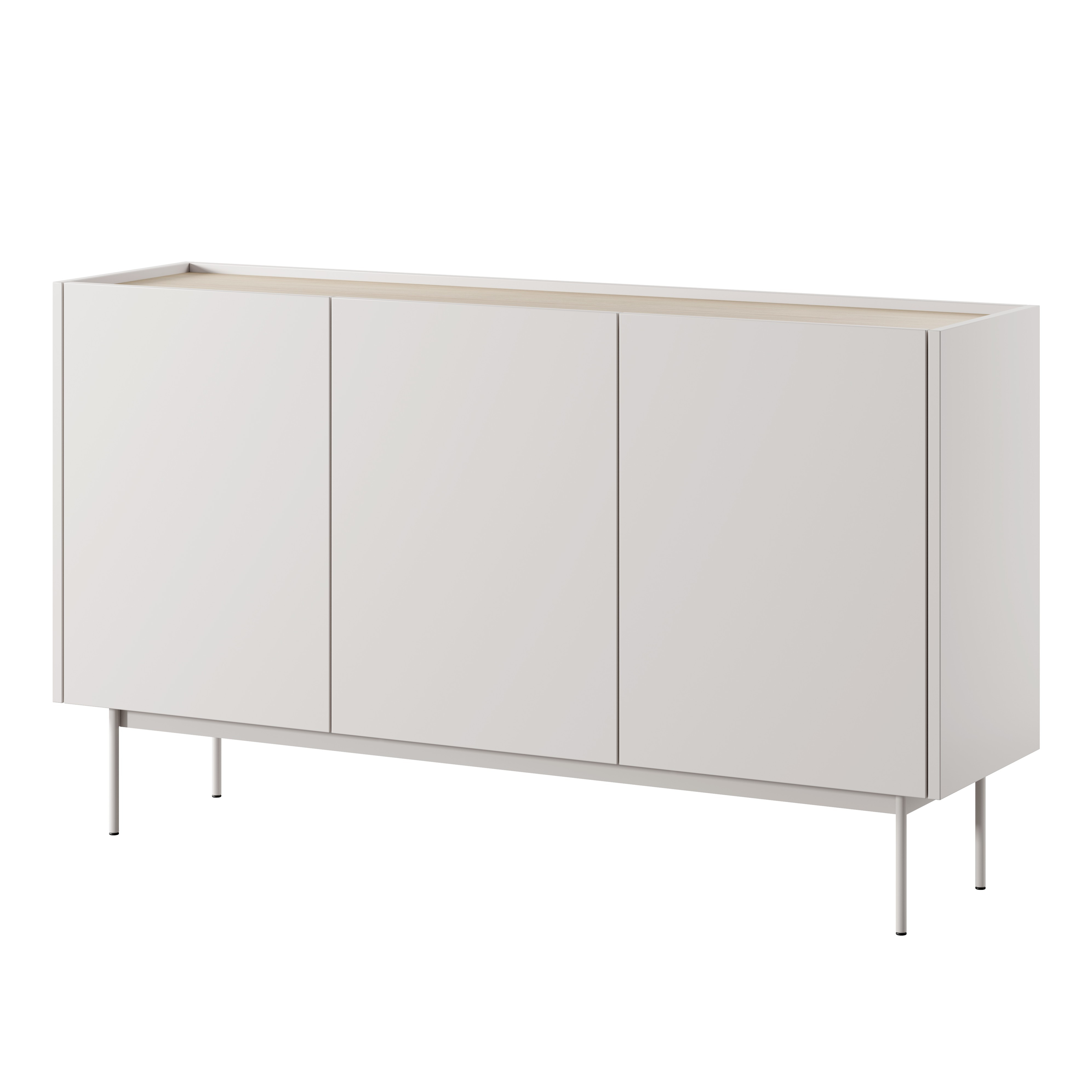 Komoda ELVANO 144 cm do salonu sypialni kaszmir