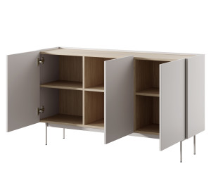 Komoda ELVANO 144 cm do salonu sypialni kaszmir