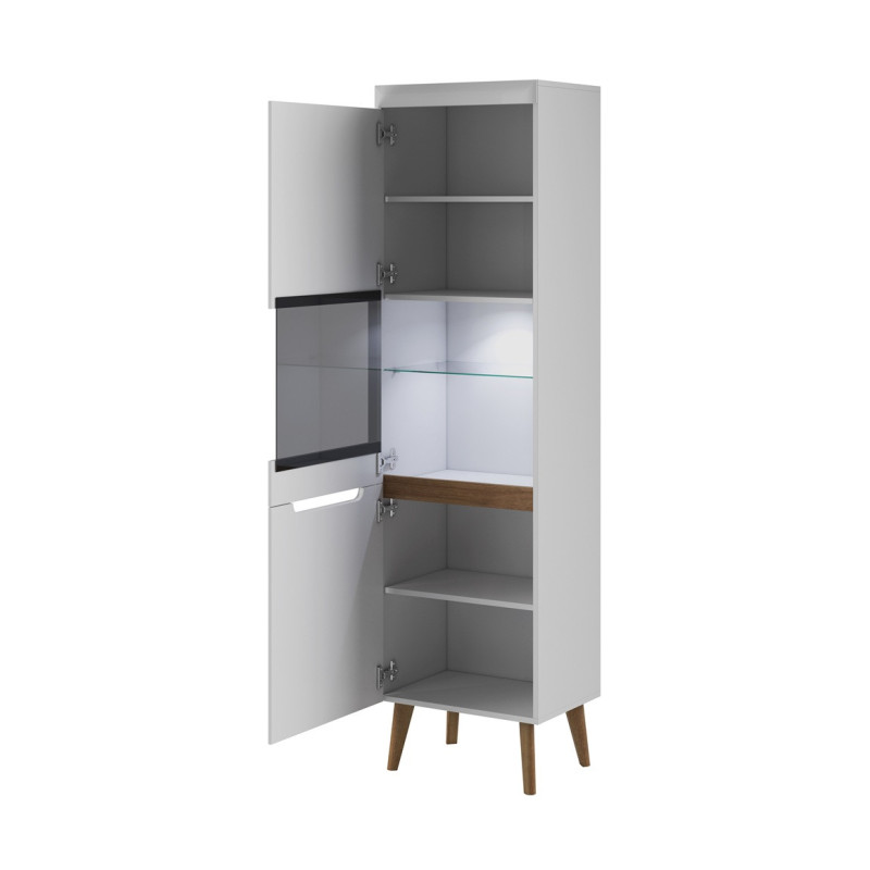 Witryna TARLO 53 cm do salonu biała