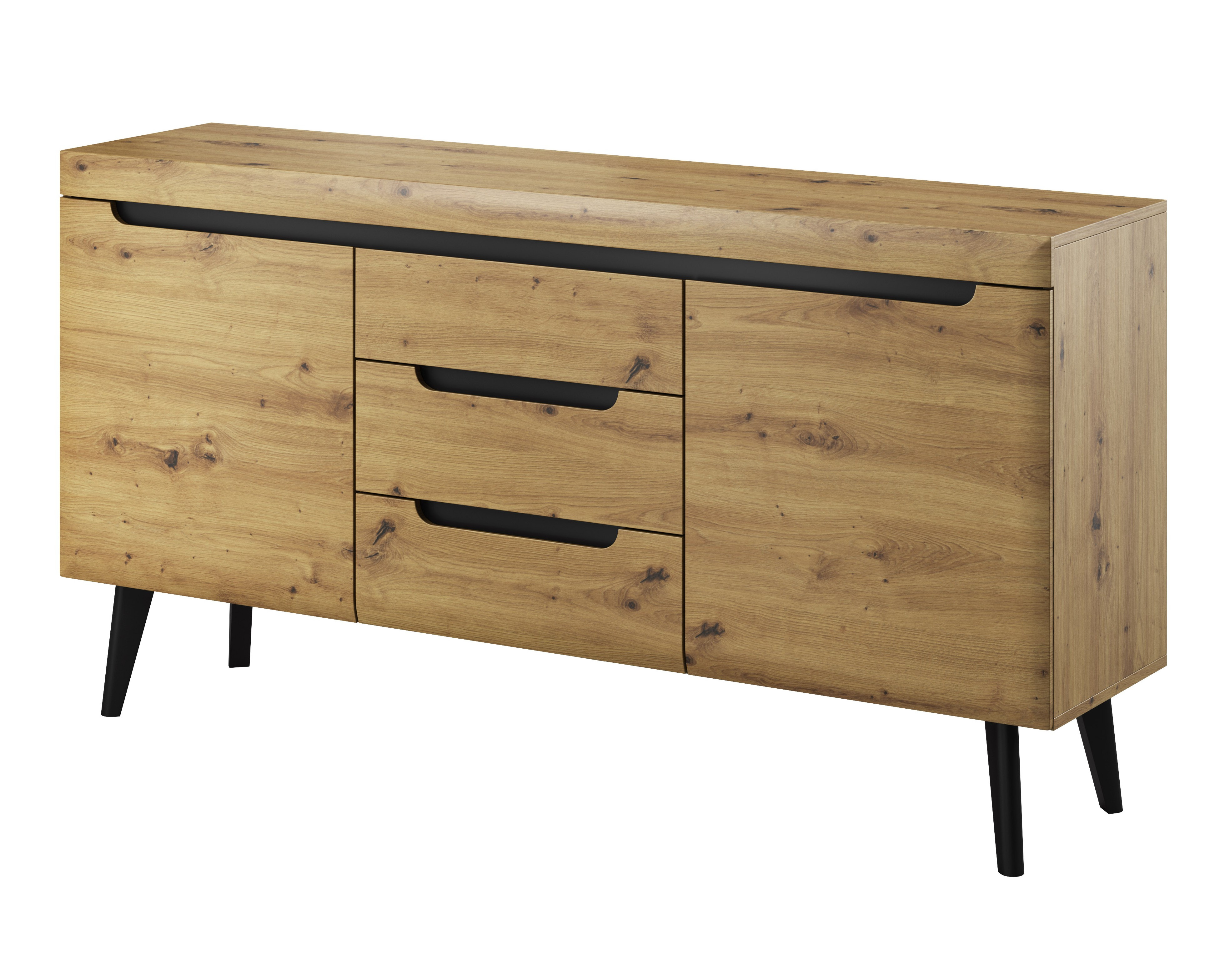 Komoda TARLO 160 cm do salonu sypialni dąb artisan Komoda TARLO 160 cm do salonu sypialni dąb artisan