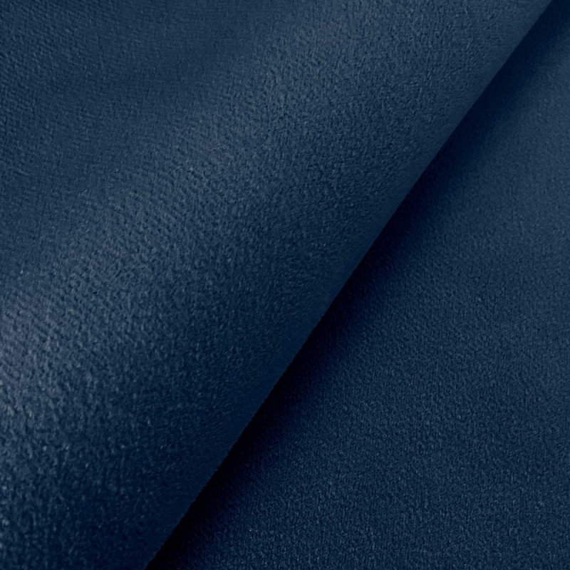 Łóżko kontynentalne SENVO z pojemnikiem na pościel 140x200 cm do sypialni | niebieskie Manila 26