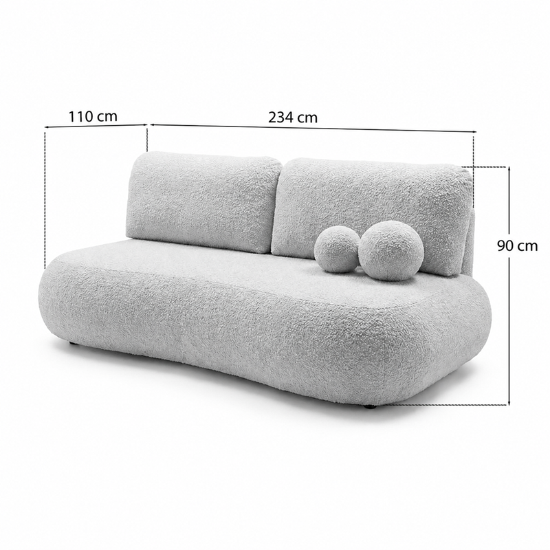 Sofa rozkładana kanapa NUVO z funkcją spania i pojemnikiem na pościel niebieska Arena 22 Sofa rozkładana kanapa NUVO z funkcją spania i pojemnikiem na pościel niebieska Arena 22